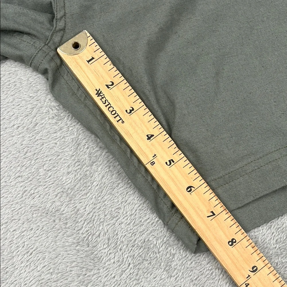 NEW Prana 32‎ Hemp Blend Furrow Short Men's Thyme Green Casual Shorts